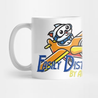 Easily distracted by airplanes Mug